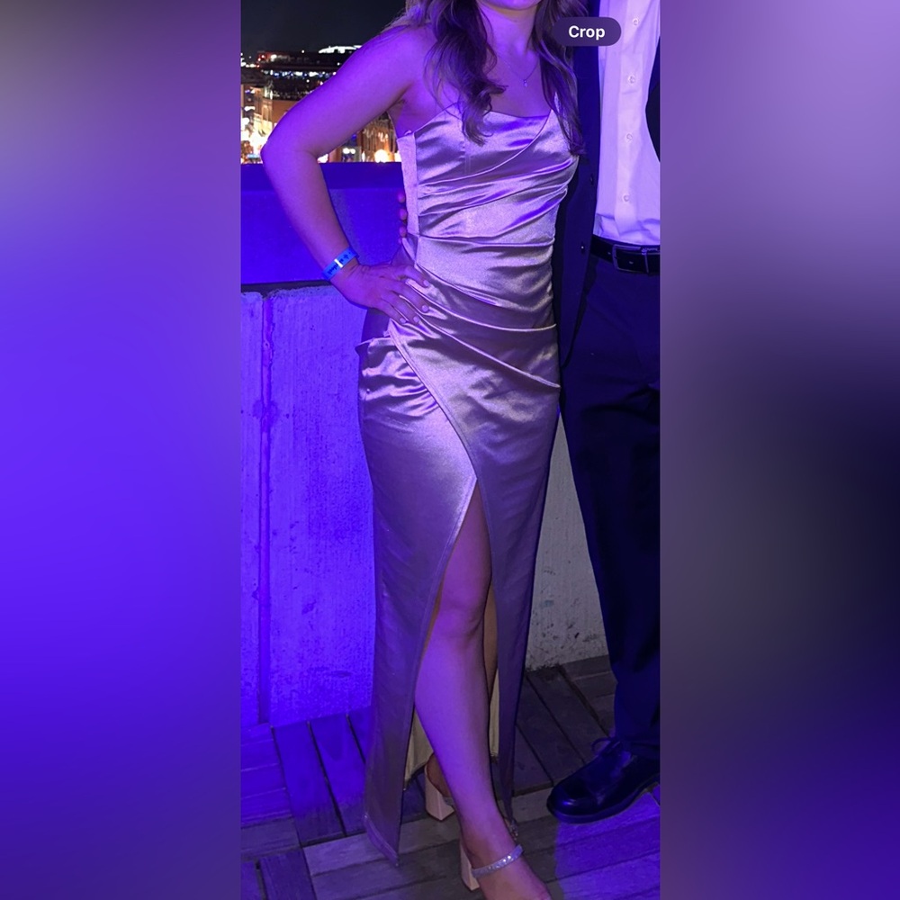 Windsor Shimmering Gold Dress